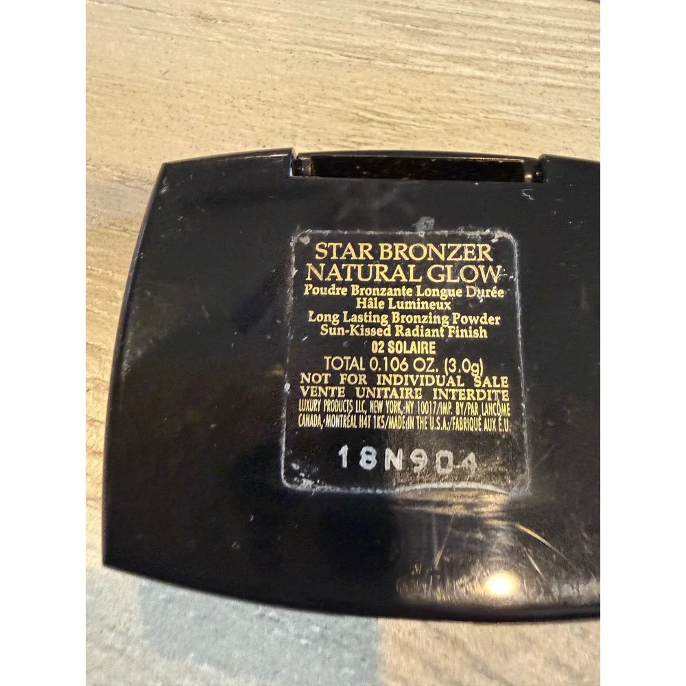 Lancome Star Bronzer Natural Glow Long Lasting Bronzing‎ Powder 02 Solaire
